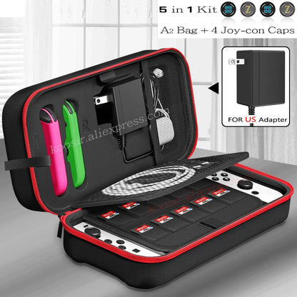 Nintendo Switch OLED Large Storage Bag with Anti-Scratch Protection - Smarsty