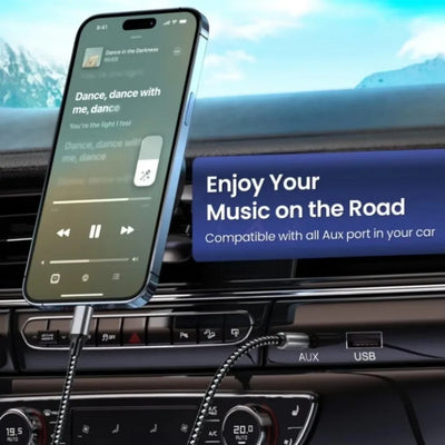 USB Type C to 3.5mm Aux Audio Adapter for High Fidelity Sound - Smarsty