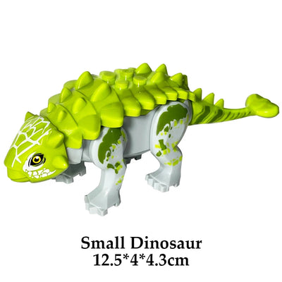 Jurassic Dinosaur World Brutal Raptor T-Rex Triceratops Indominus Rex Model Building Blocks Dino Velociraptor Figure Bricks Toys - Smarsty