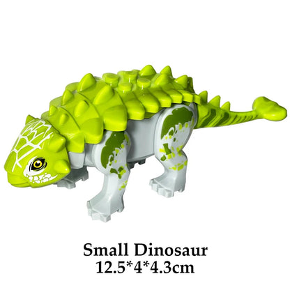 Jurassic Dinosaur World Brutal Raptor T-Rex Triceratops Indominus Rex Model Building Blocks Dino Velociraptor Figure Bricks Toys