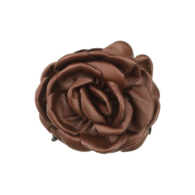 Leopard Print Hair Claw For Women Secure Vintage Hold - Smarsty