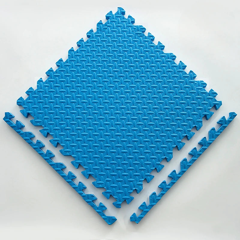 12pcs Foam Baby Play Mat Puzzle Mat Kids Interlocking Exercise Tiles Rugs Floor Tiles Toy Carpet Soft Carpet 30*30*1cm - Smarsty