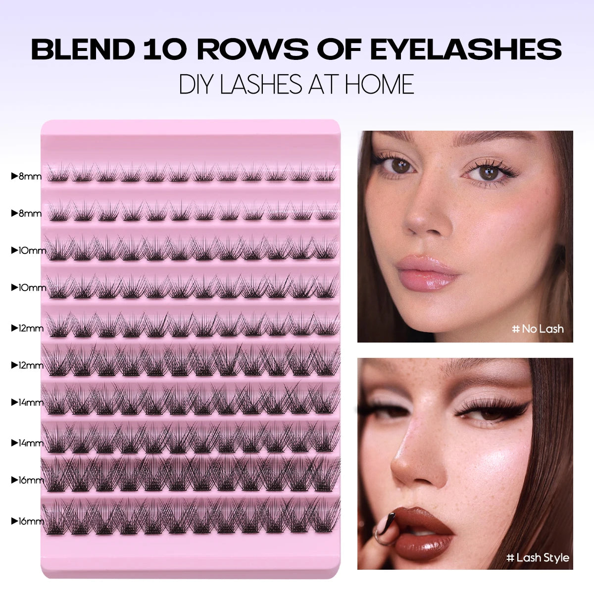 DIY Eyelash Extension Kit for Natural Long Lashes - Smarsty