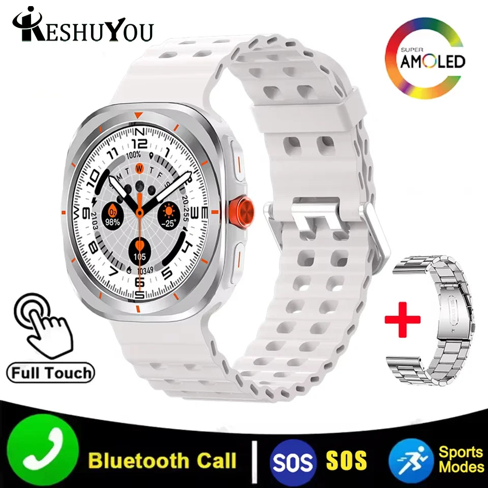 Smart Watch with Heart Rate Monitor and AMOLED Screen - Smarsty