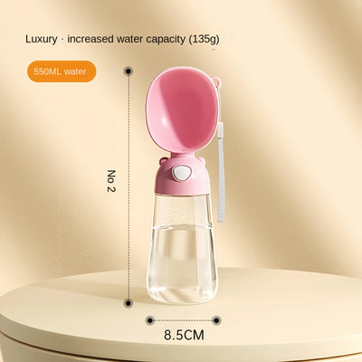 Portable Dog Water Bowl With Food Dispenser - Smarsty