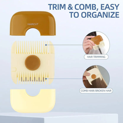 2-in-1 Portable Hair Trimmer and Thinning Comb - Smarsty
