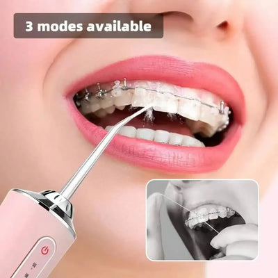 Electric Water Floss, Intelligent Chip, Precise Pressure Control, 360 Degree Rotating Nozzle, Tooth Cleaning Device - Smarsty