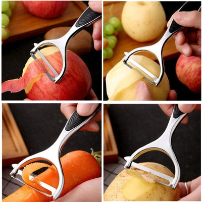 Stainless Steel Potato Peeler Vegetable Peeler Multi-function Carrot Grater Fruit Tools Kitchen Accessories cuisine pelador by Smarsty