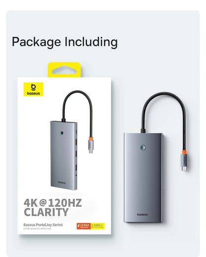 USB-C Hub 4K Ultra HDMI Multiport RJ45 VGA PD 100W