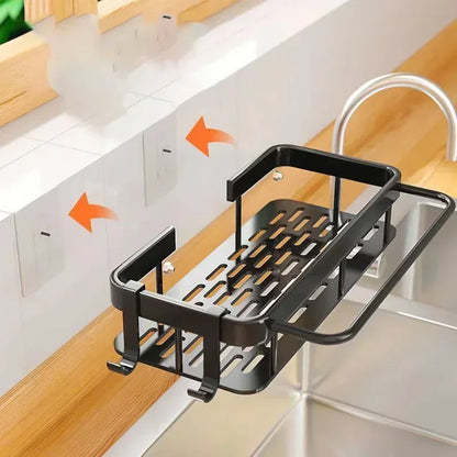 Aluminum Alloy Bathroom Shelf No Drill Storage Solution - Smarsty
