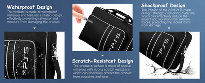 PS5 Travel Case with Efficient Storage and Protection - Smarsty