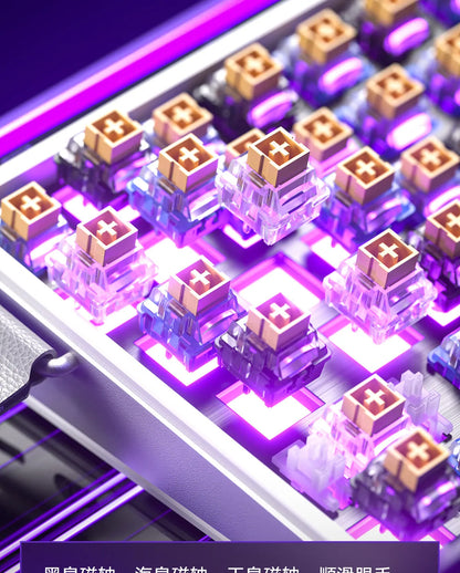 Mechanical Keyboard With Magnetic Switch RGB Gaming