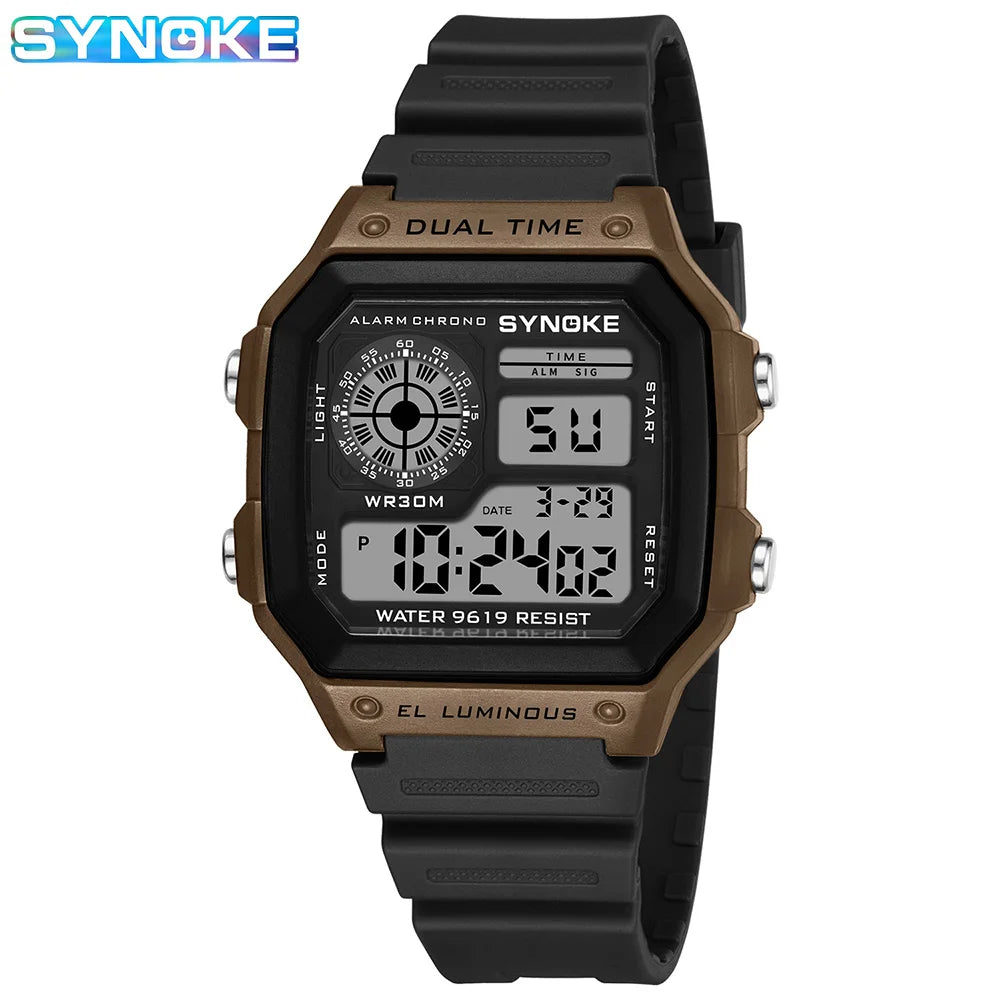 Waterproof Luminous Digital Sports Watch for Men and Women - Smarsty