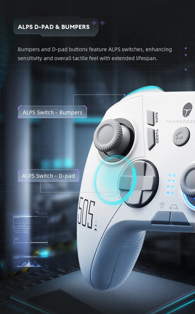 Thunderobot G50S Wireless Gaming Controller with Hall Effect Joystick - Smarsty