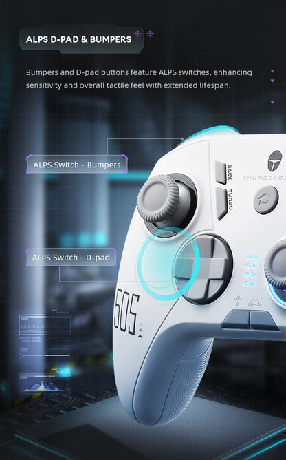 Thunderobot G50S Wireless Gaming Controller with Hall Effect Joystick - Smarsty