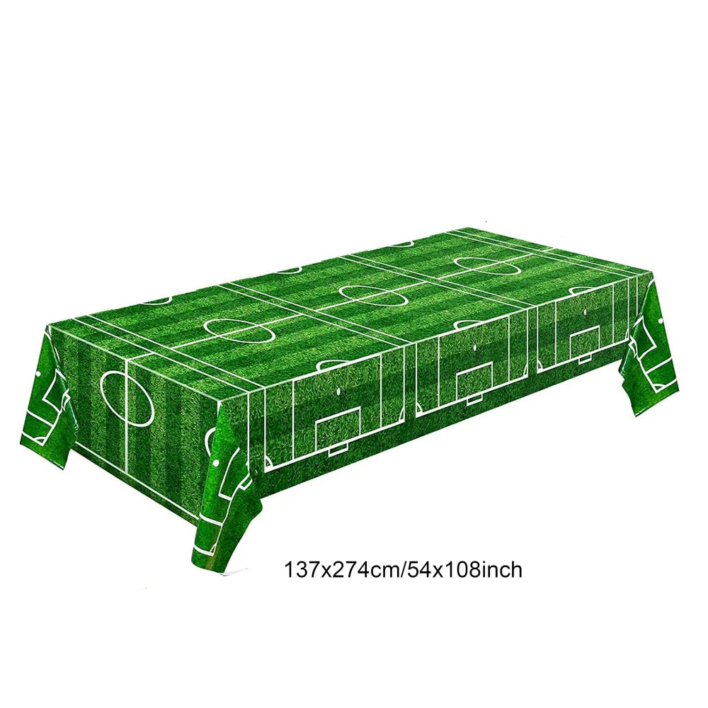 Soccer Theme Tablecloths for Game Day Parties - Smarsty