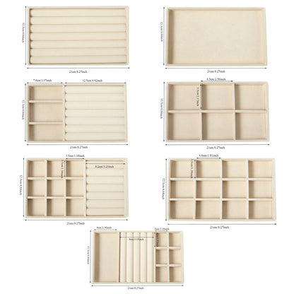 Velvet Jewelry Display Tray for Organized Storage - Smarsty