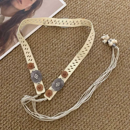 Bohemian Butterfly Tassel Waist Chain Adjustable Belt - Smarsty