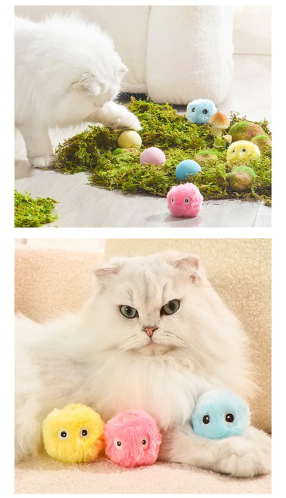 Interactive Sound Balls for Cats Plush and Soft - Smarsty