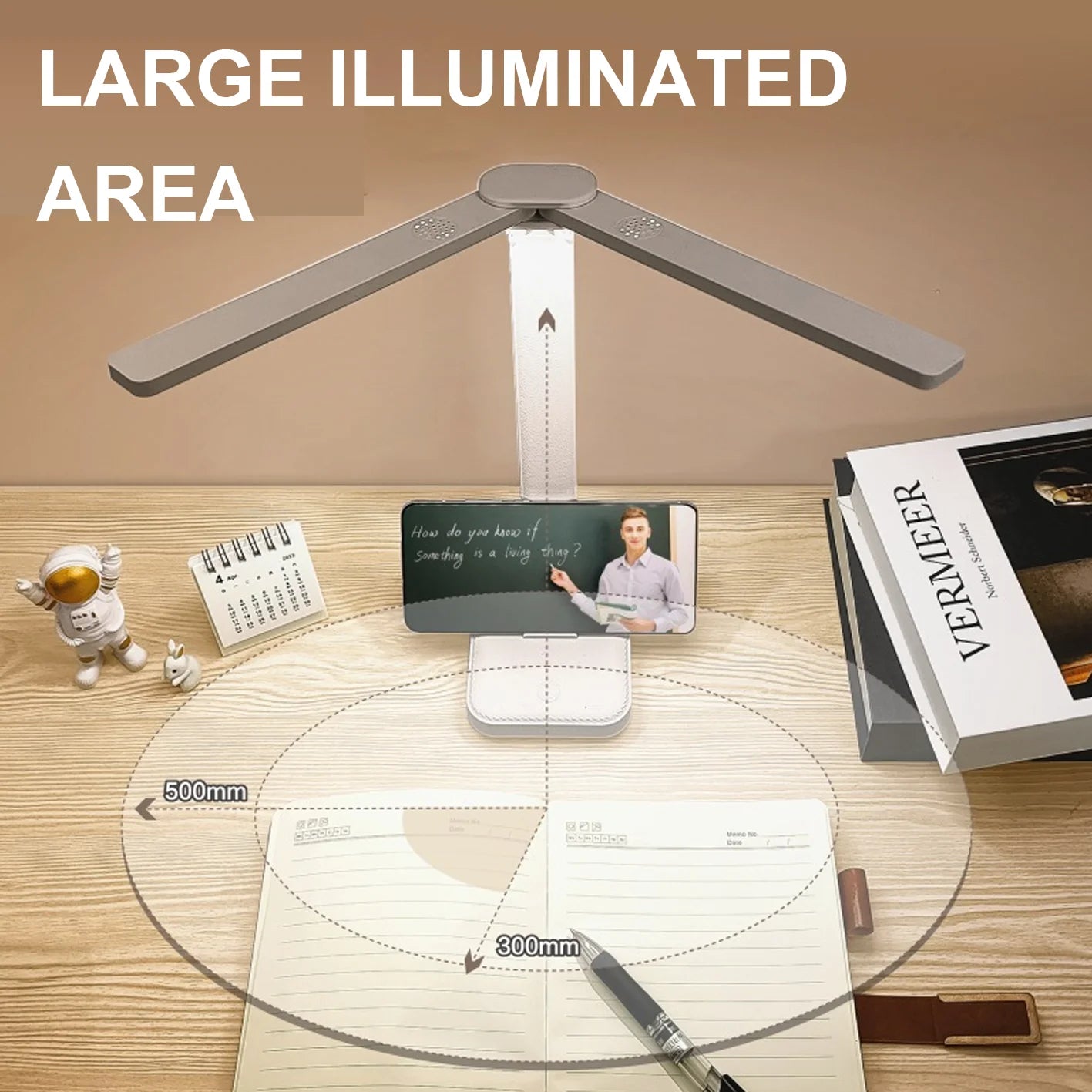 Dimmable LED Desk Lamp with Eye Protection Feature - Smarsty