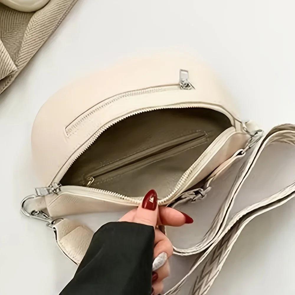 Soft Leather Fanny Pack Crossbody Bag For Travel Everyday - Smarsty