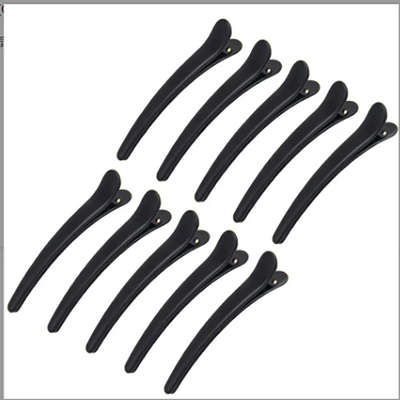 10 Piece Plastic Hair Clip Set for Easy Styling - Smarsty