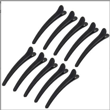 10 Piece Plastic Hair Clip Set for Easy Styling - Smarsty