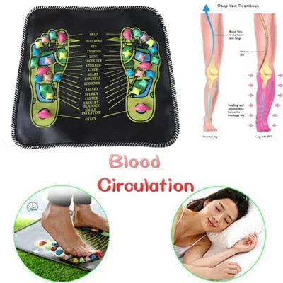 Foot Massage Mat for Stress Relief and Relaxation - Smarsty