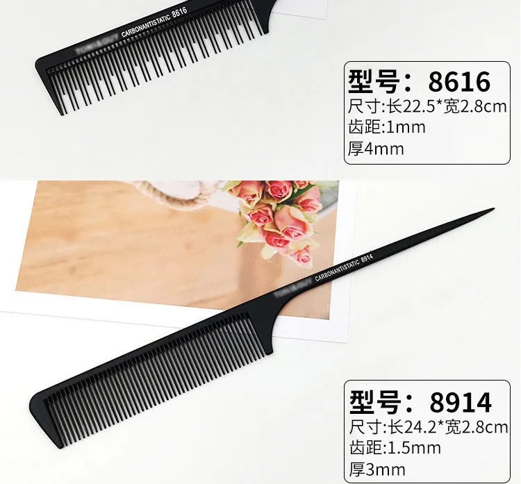 Professional Stainless Steel Hair Tail Comb for Salon Styling - Smarsty