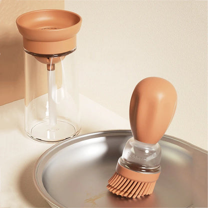 Portable Silicone Oil Bottle With Brush For Easy Cooking - Smarsty