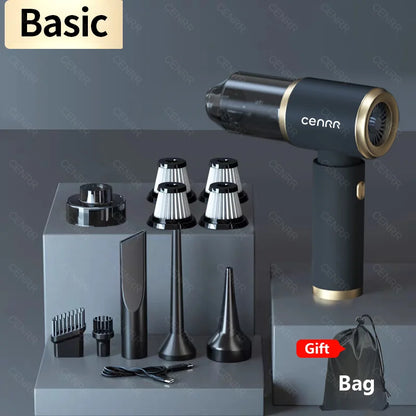 Cordless Car Vacuum Cleaner Portable Handheld Rechargeable - Smarsty