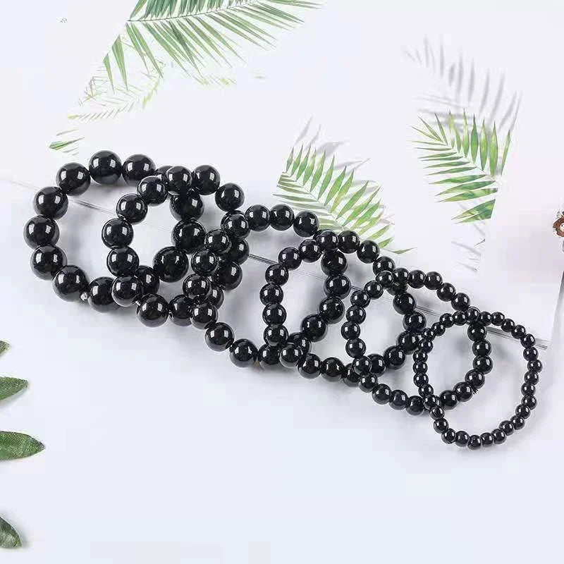 Black Obsidian Bracelet for Blood Circulation and Weight Loss - Smarsty