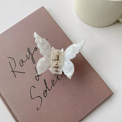 French Retro Butterfly Hair Clips for Trendy Girls - Smarsty