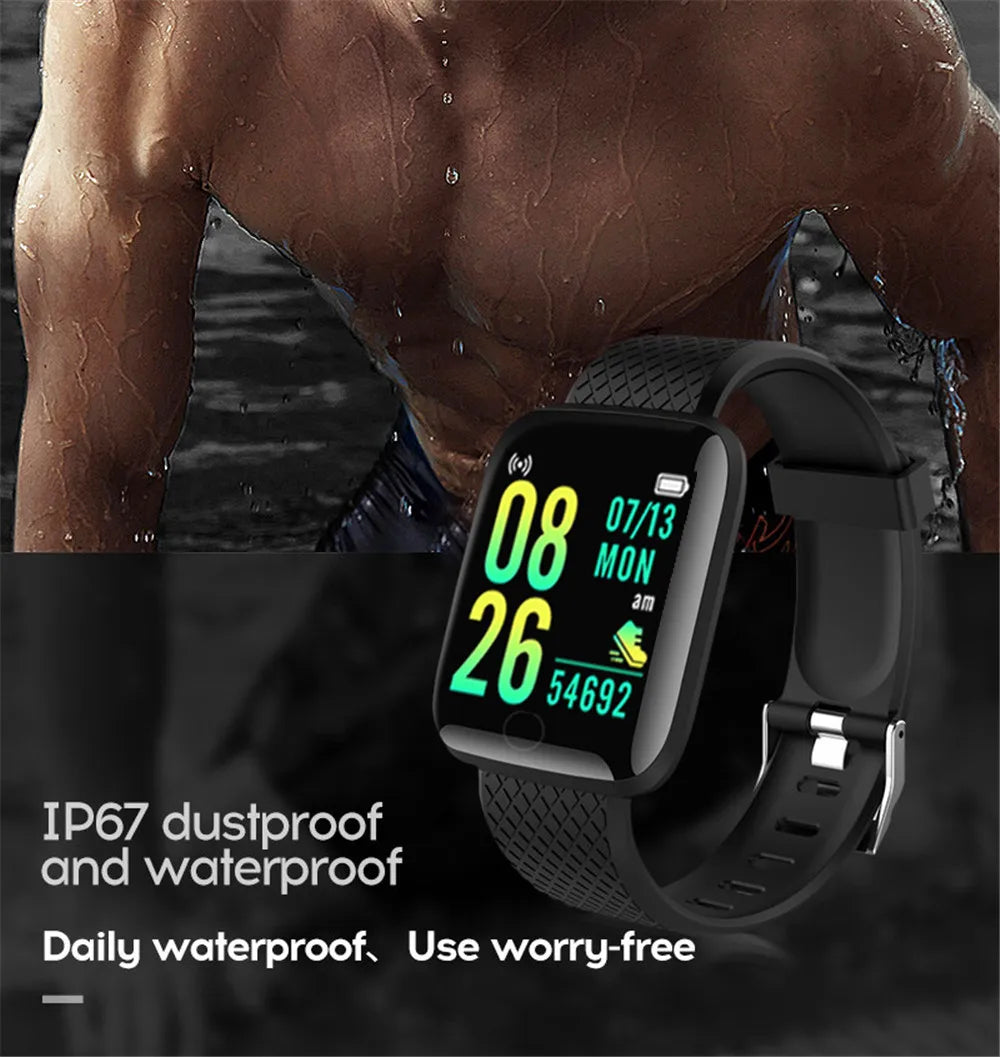 Smartwatch Fitness Tracker with Music Control and Pedometer - Smarsty