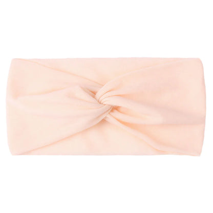 Candy Color Knotted Baby Girl Headband Soft Elastic - Smarsty