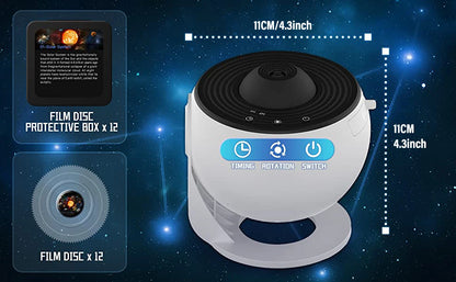 Galaxy Projector Night Light for Kids Room Decor - Smarsty