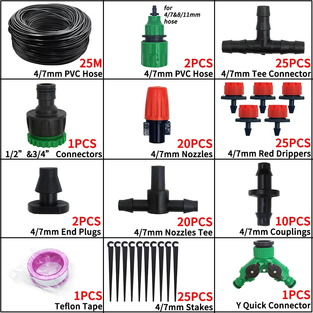 Automatic Drip Watering Kit for Efficient Garden Irrigation - Smarsty