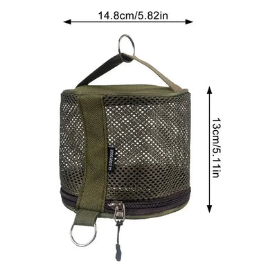 Outdoor camping tissue case roll paper storage bag with hook portable tissue holder tent hanging napkin holder camping supplies by Smarsty