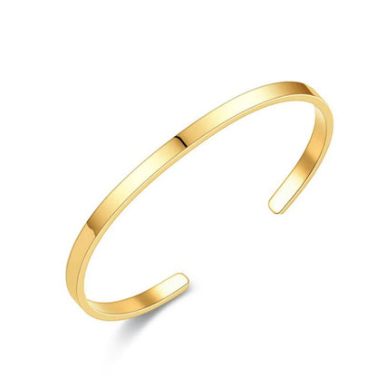 Men's Stainless Steel Cuban Chain Adjustable Bracelet - Smarsty