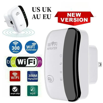 WiFi Repeater Signal Amplifier for Extended Coverage - Smarsty