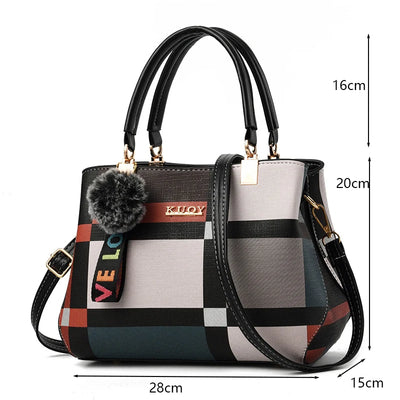 PU Leather Crossbody Bag For Women Large Capacity Travel - Smarsty