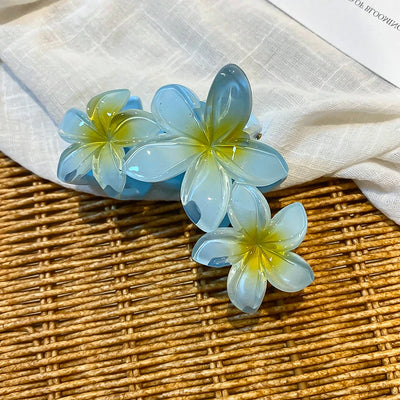 Sunflower Hair Clip Secure Beach Ponytail Accessory - Smarsty