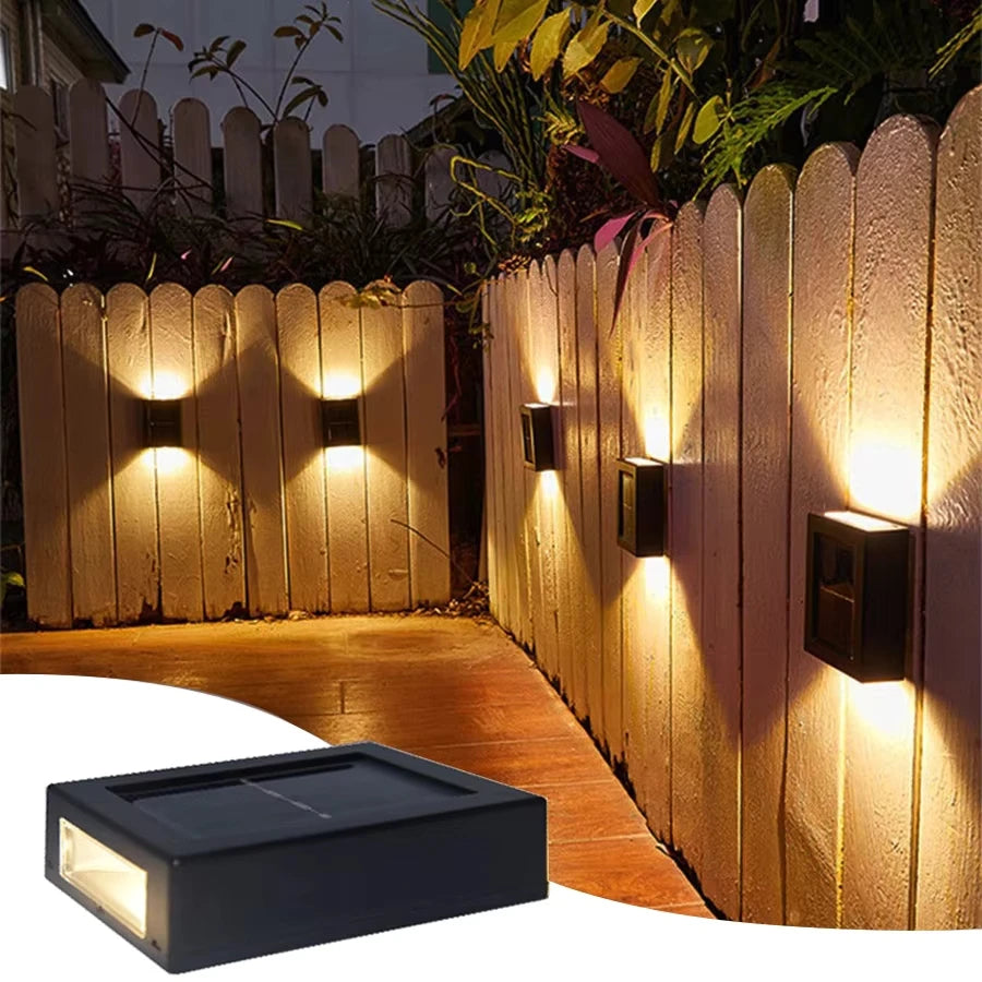 Solar LED Outdoor Light with Motion Sensor Waterproof Design - Smarsty