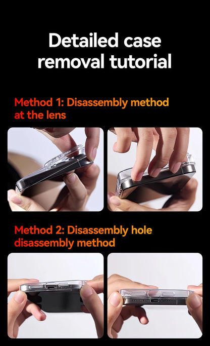 Transparent Shockproof IPhone 15. 16 and 17 Case Lens Protection - Smarsty