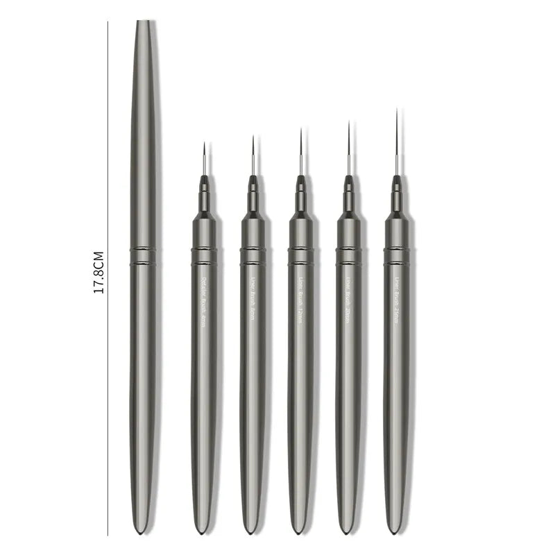 Professional Nail Art Brush Set for Detailed Designs - Smarsty