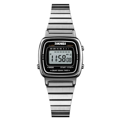 SKMEI 1901 Luxury Waterproof Digital Women's Watch - Smarsty