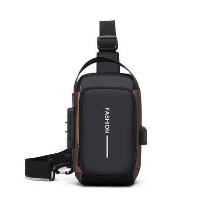 Durable Oxford Crossbody Sling Bag With Phone Pocket - Smarsty