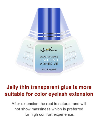 Fast Drying Eyelash Glue for Extensions 5ml - Smarsty