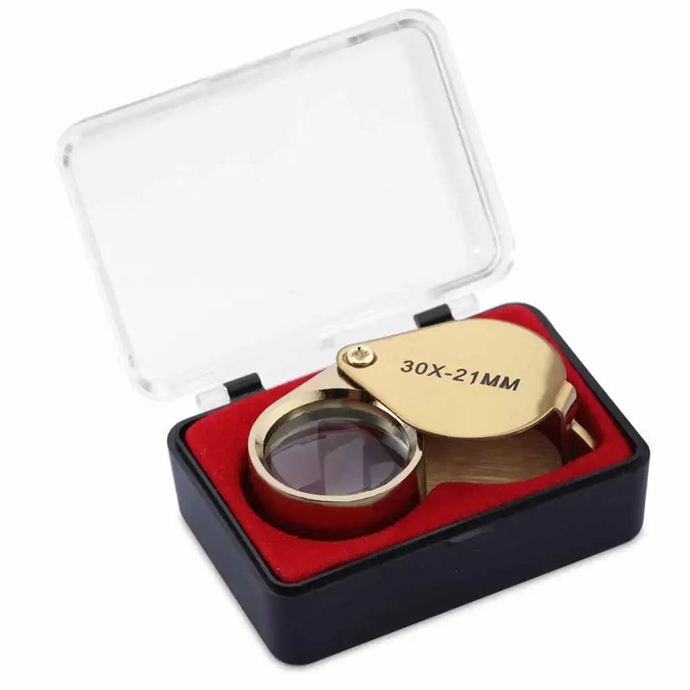 30X Pocket Loupe Magnifier for Jewelry Inspection - Smarsty