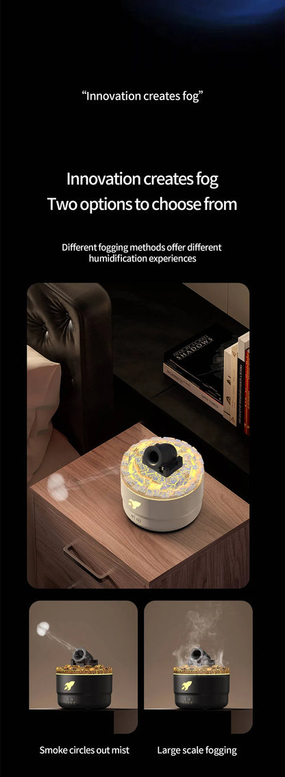 Ultrasound Air Humidifier with Colorful Night Light - Smarsty